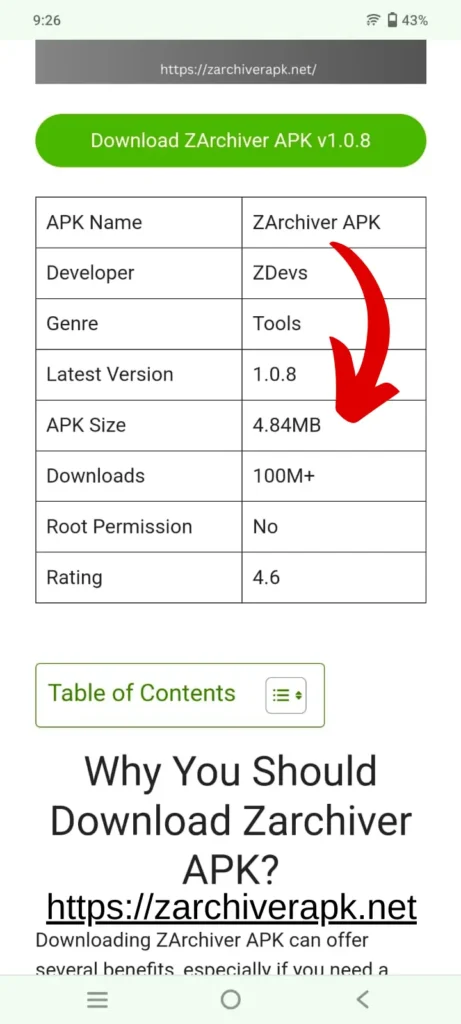 Choose the Latest Version ZArchiver APK