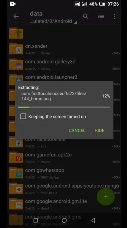 How to Install FTS 2022 using ZArchiver